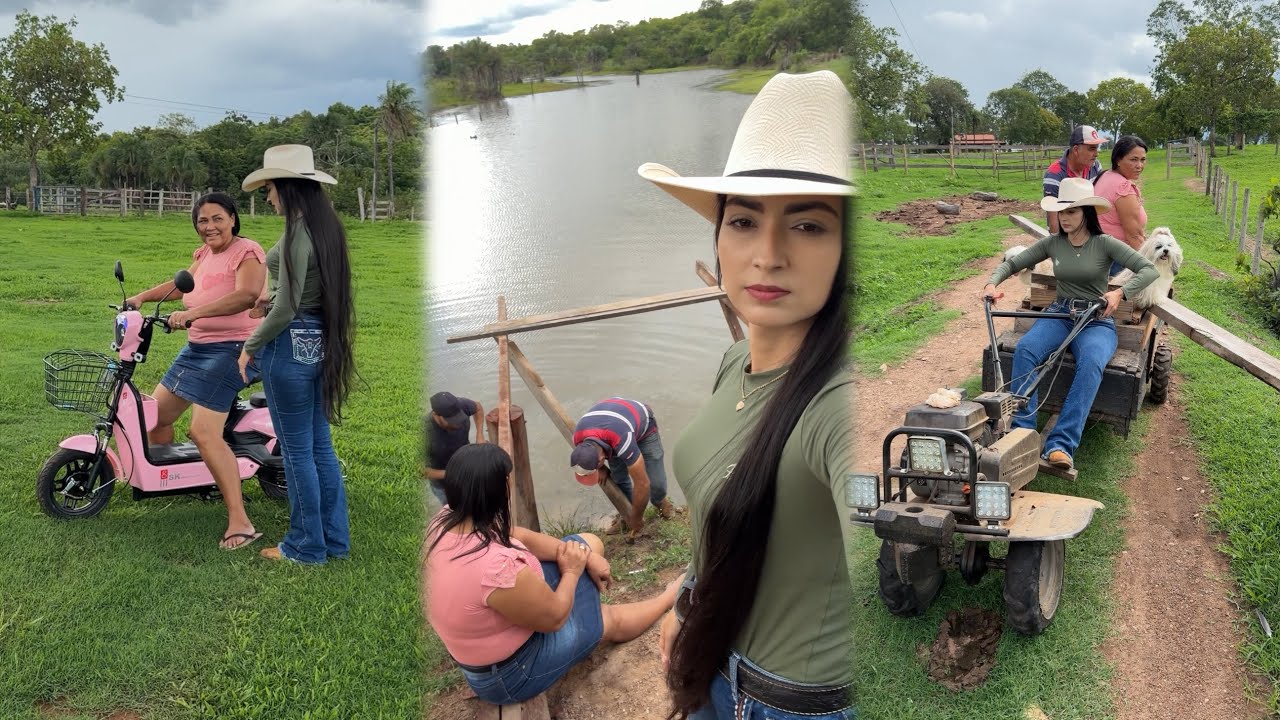VOLTAMOS A TRABALHAR NO MINI QUIOSQUE 🥰 MAMÃE 👵 ANDOU DE BIKE ELETRICA!