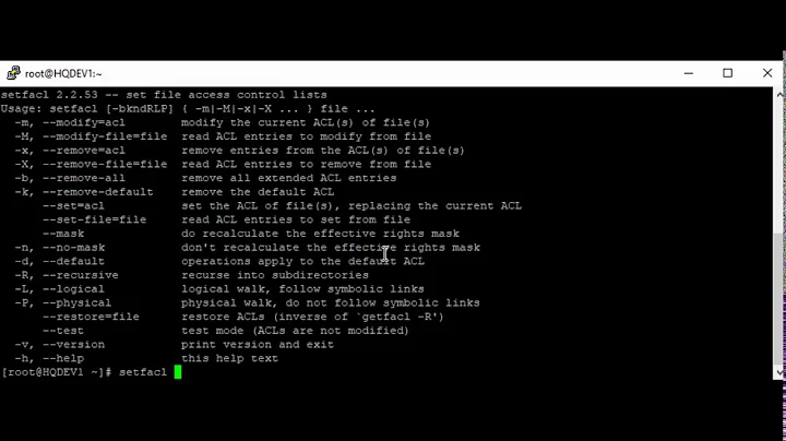 How To Remove All ACL Entries In Linux - RHEL /CentOS 7 & 8 (RHCSA 8, Lesson 4E)