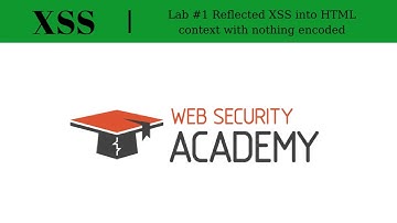 XSS - Lab #1 Reflected XSS into HTML context with nothing encoded