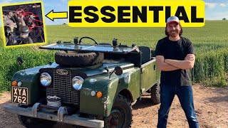 HOW I MADE MY OLD LAND ROVER RELIABLE! (1957 Series 1 Land Rover)