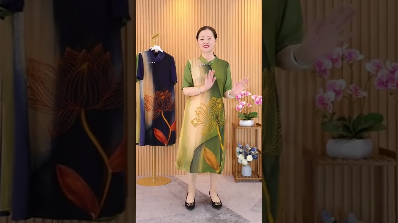 THỜI TRANG TRUNG NIÊN. VÁY ĐẦM TRUNG NIÊN. VÁY SUÔNG... - youtube
