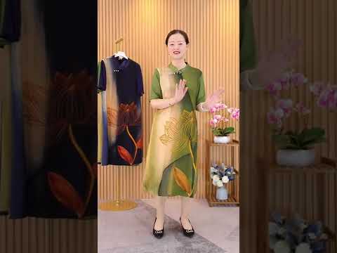 Video THỜI TRANG TRUNG NIÊN. VÁY ĐẦM TRUNG NIÊN. VÁY SUÔNG... - youtube