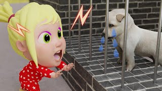 Puppy And The Cage | Mary&#39;s Nursery Rhymes