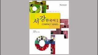 Sogang Korean Compact Series 1 mp3 audio | 서강 한국어 1 mp3 audio