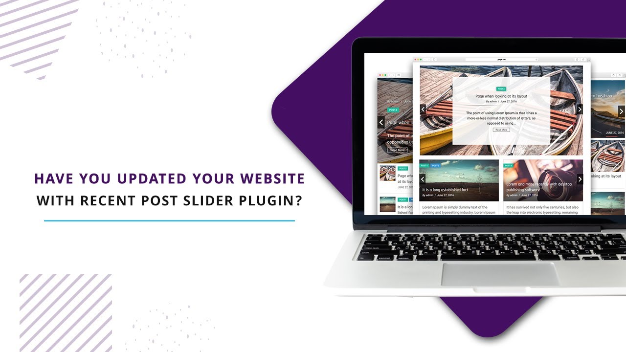 Introductory Video on WP Responsive Recent Post Slider - YouTube
