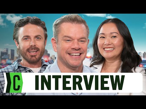 Matt Damon, Casey Affleck & Hong Chau on The Instigators & the Toughest Scene of Their Career
