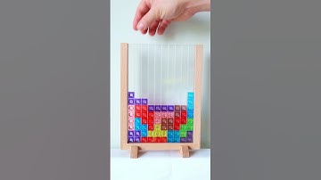 Tangram❤️🔥 Montessori Brain Training Intelligence Building Tetris  #marble #marblerace #shorts