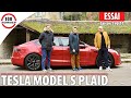 Test inédit de la Tesla Model S Plaid 🚗