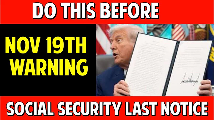 Social Security Warning — Important Step Before Nov 19th to Keep SSA, SSI & SSDI Payments!