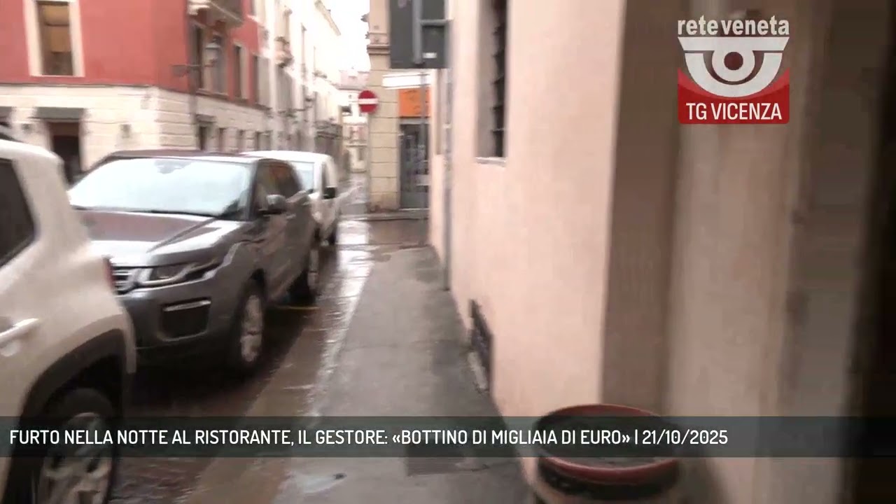 FURTO NELLA NOTTE AL RISTORANTE, IL GESTORE: «BOTTINO DI MIGLIAIA DI EURO» | 21/10/2025