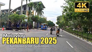 #motovlog in Pekanbaru City Center, Jl. General Sudirman in 2025