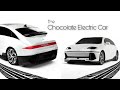 Chocolate electric car