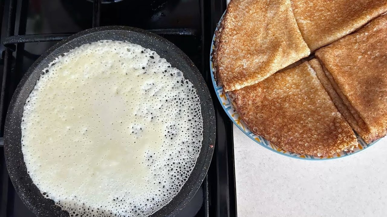 Домашние блинчики. Это очень вкусно и просто. #блины#кчаю#завтрак