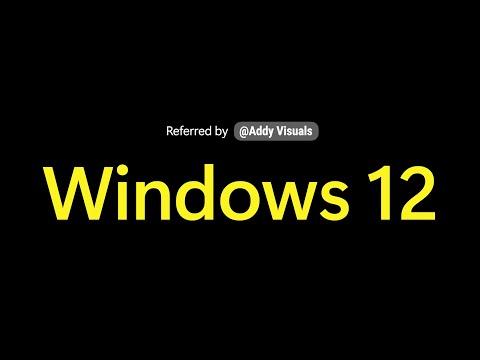 Meet Windows 12 Concept