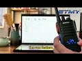 ETMY ET-980 PC Programming Tutorial