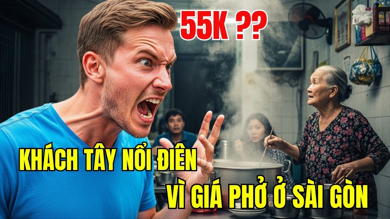 Chỉ 55K Một Bát Phở Ở Sài Gòn, Khách Tây Làm Ầm Cả Quán… 24h Sau Sự Thật Khiến Họ Cúi Đầu