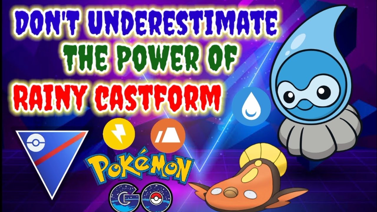 Rainy Castform In Pokemon Go Great League | Stunfisk In Pokemon Go Great League | Pokemon Go PVP |
