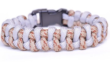 Make the "Intertwinded Boa" Paracord Survival Bracelet - BoredParacord