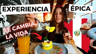 Desde el CEVICHE hasta el LOMO SALTADO ❤ Probando COMIDA PERUANA por PRIMERA VEZ - CurioAdictos 🇵🇪