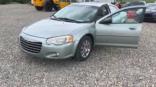 2005 Chrysler Sebring Limited   Titled