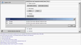 Epson L120 Free Resetter - download and reset Epson L120 printer