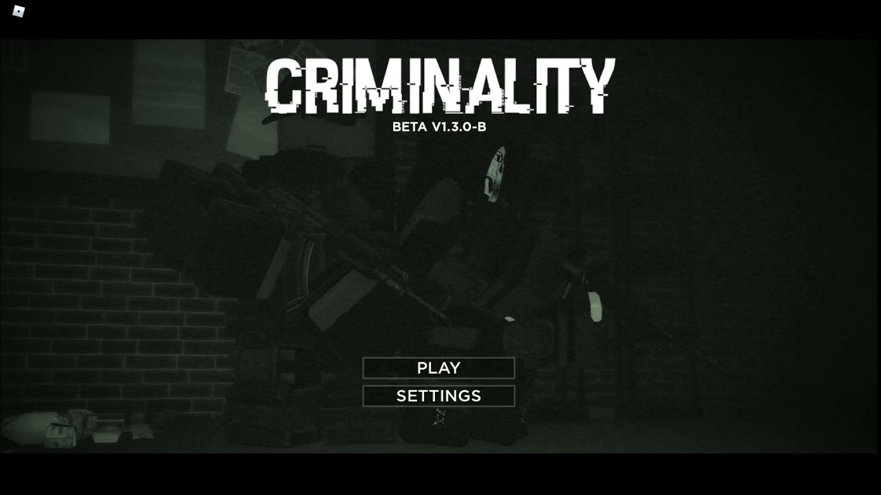 Criminality v1.3 Intro Cutscene YouTube