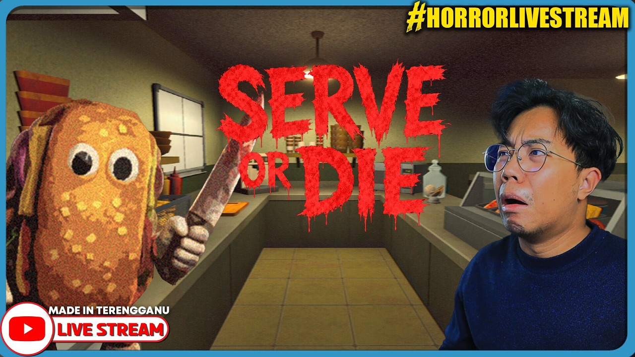 *SERAM!* KERJA SHIFT MALAM PALING MENAKUTKAN?! ||🔴 Serve Or Die (Malaysia) #HorrorLivestream