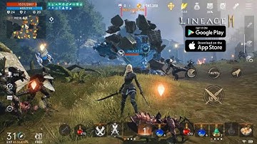 Lineage 2M - Update English (ANDROID/IOS) - GAMEPLAY FULL HD HIGH GRAPHICS | REDMI NOTE 9S | 60FPS