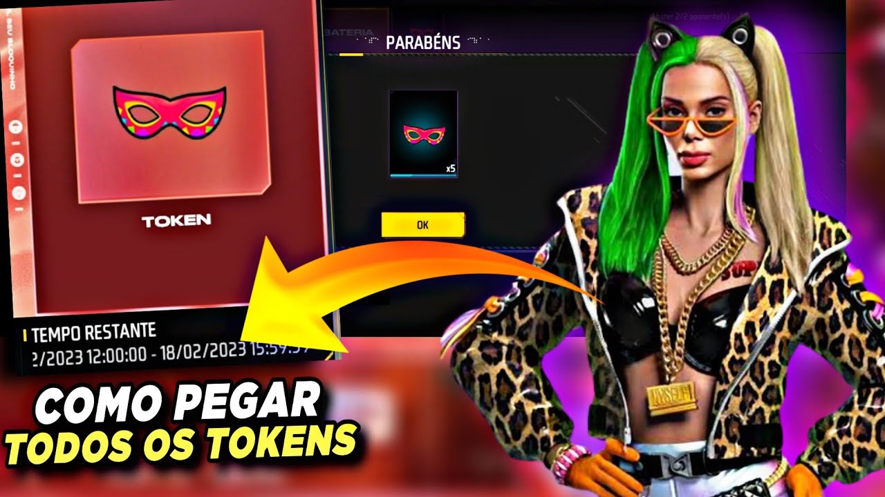 COMO PEGAR TODOS OS TOKENS M SCARA DE CARNAVAL CORRETAMENTE YouTube