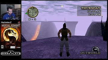 Mortal Kombat: Deception Konquest Mode (Outworld) PS2 Part 8 - SHARKPLAYS