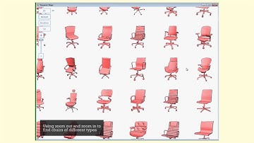 Dynamic Maps for Exploring and Browsing Shapes - Demo
