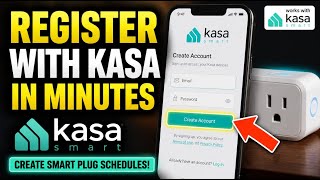 How to register with Kasa to create smart plug schedules - Easy Tutorial screenshot 2