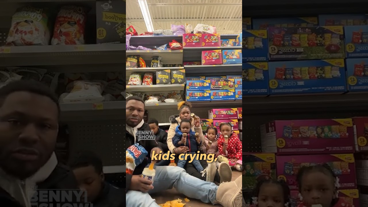 When the kids are hungry at the store 👀