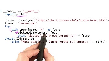 Pickle the Crawl - Intro to Computer Science