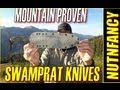 "Swamp Rat Knives: Mountain Proven" by Nutnfancy