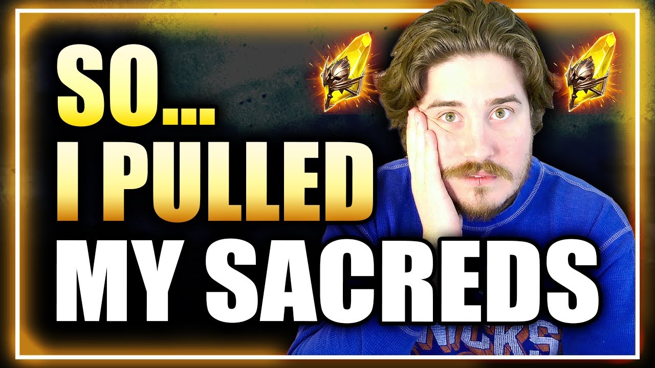 FIRST EVER SACRED SHARDS! I Pulled Them ... But Was It Worth It? ⁂ Raid: Shadow Legends