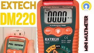 EXTECH CHEAP-O Mini DM220 Multimeter Review & Teardown!