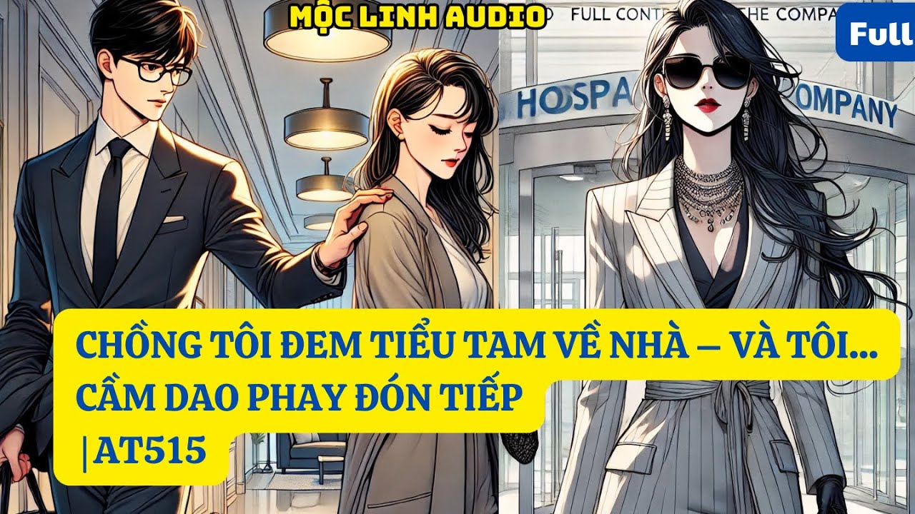 CHỒNG TÔI ĐEM TIỂU TAM VỀ NHÀ – VÀ TÔI... CẦM DAO PHAY ĐÓN TIẾP | AT515 | MỘC LINH AUDIO