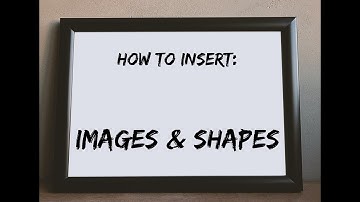 How To Insert Images & Shapes in MS Publisher