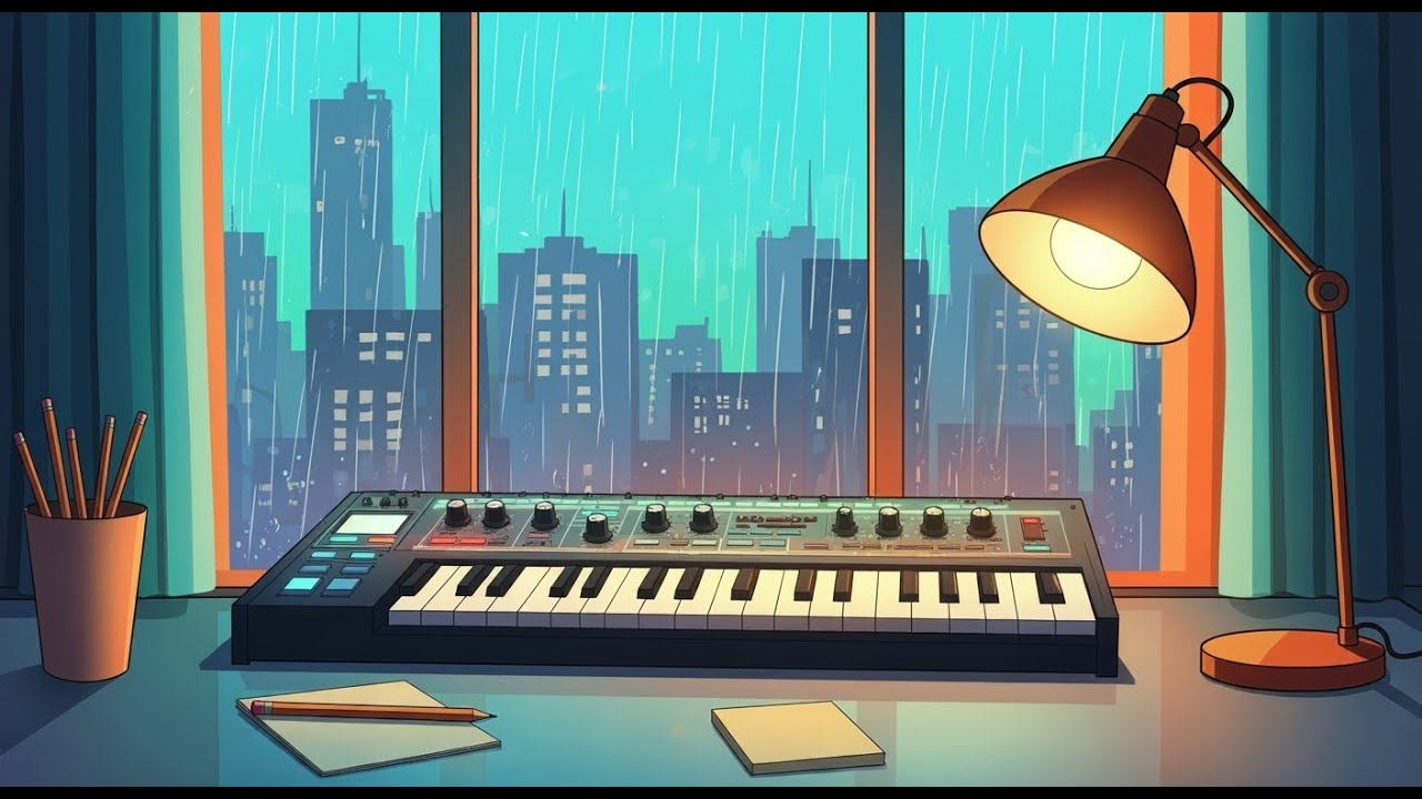 Rainy Day Ambiance: Lofi Beats for Writing & Creativity
