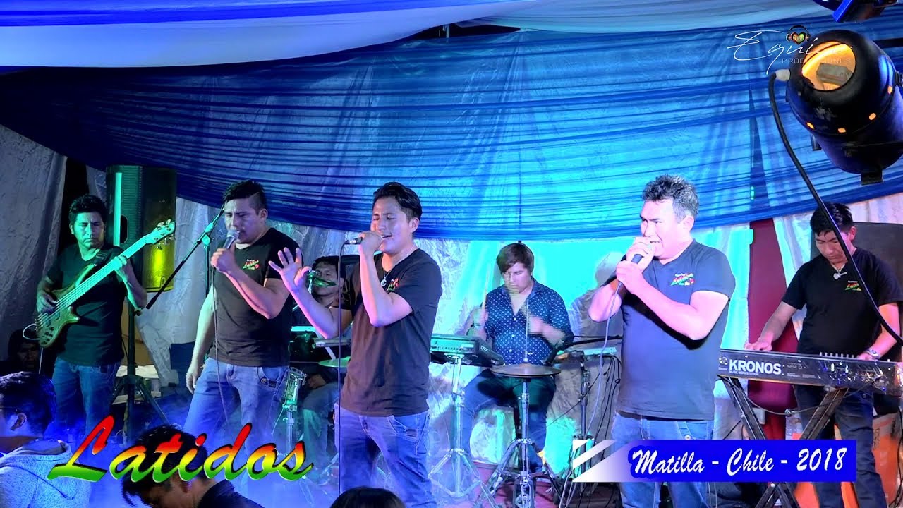 GRUPO LATIDOS DE UYUNI - MI NIÑA IDEAL EN VIVO  EN MATILLA CHILE 30 DE JUNIO 2018