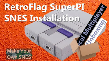 RetroFlag SuperPI SNES Case Installation Raspberry Pie - Unboxing