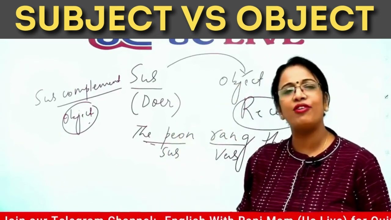 Subject Vs Object | Basic English Grammar | Rani Ma'am Shorts & Clips