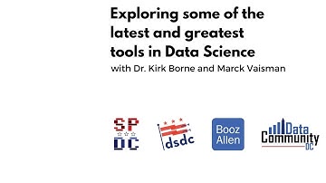 Statistical Programming DC - Exploring some of the latest and greatest tools in Data Science
