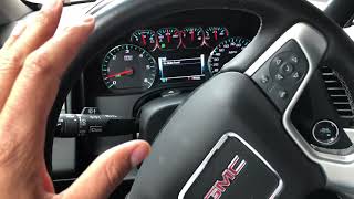 GMC Yukon - How to turn on highbeam headlights