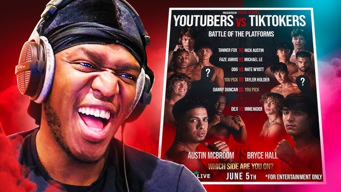 This Youtube Vs Tiktok Boxing Event Is Youtube