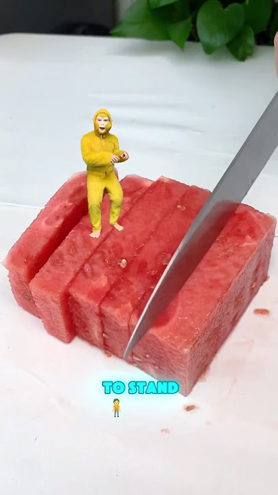 🍉🔪😡 HEY! Who's Cutting the Watermelon??! #funny