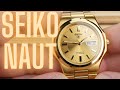 The Gold Seiko SNKK52 AKA The SeikoNaut I A Gold Plated Guilty Pleasure