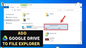Add Google Drive to File Explorer in Windows 10 PC