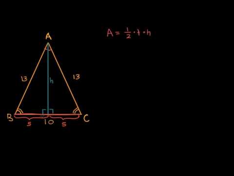 Video: İkizkenar üçgenin Bir Kenarı Nasıl Hesaplanır